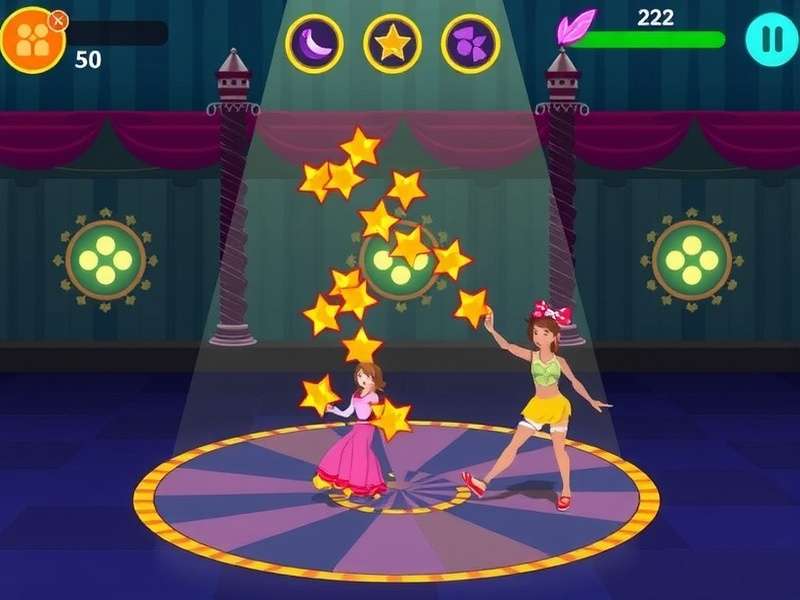 Fancy Footwork Frenzy Gameplay Screenshot